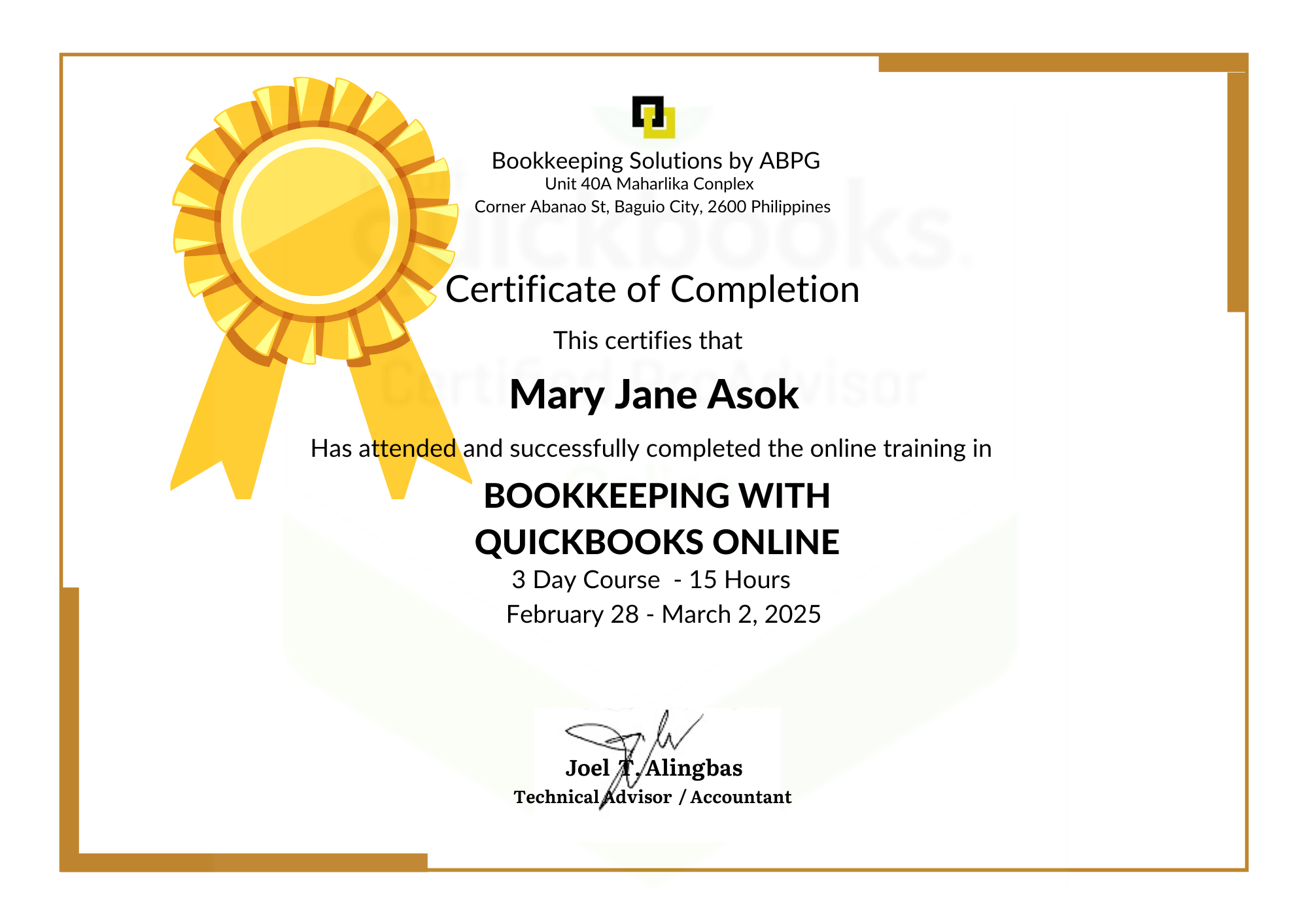 Quickbooks Online Training