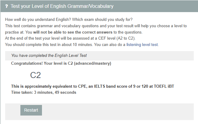 English Test