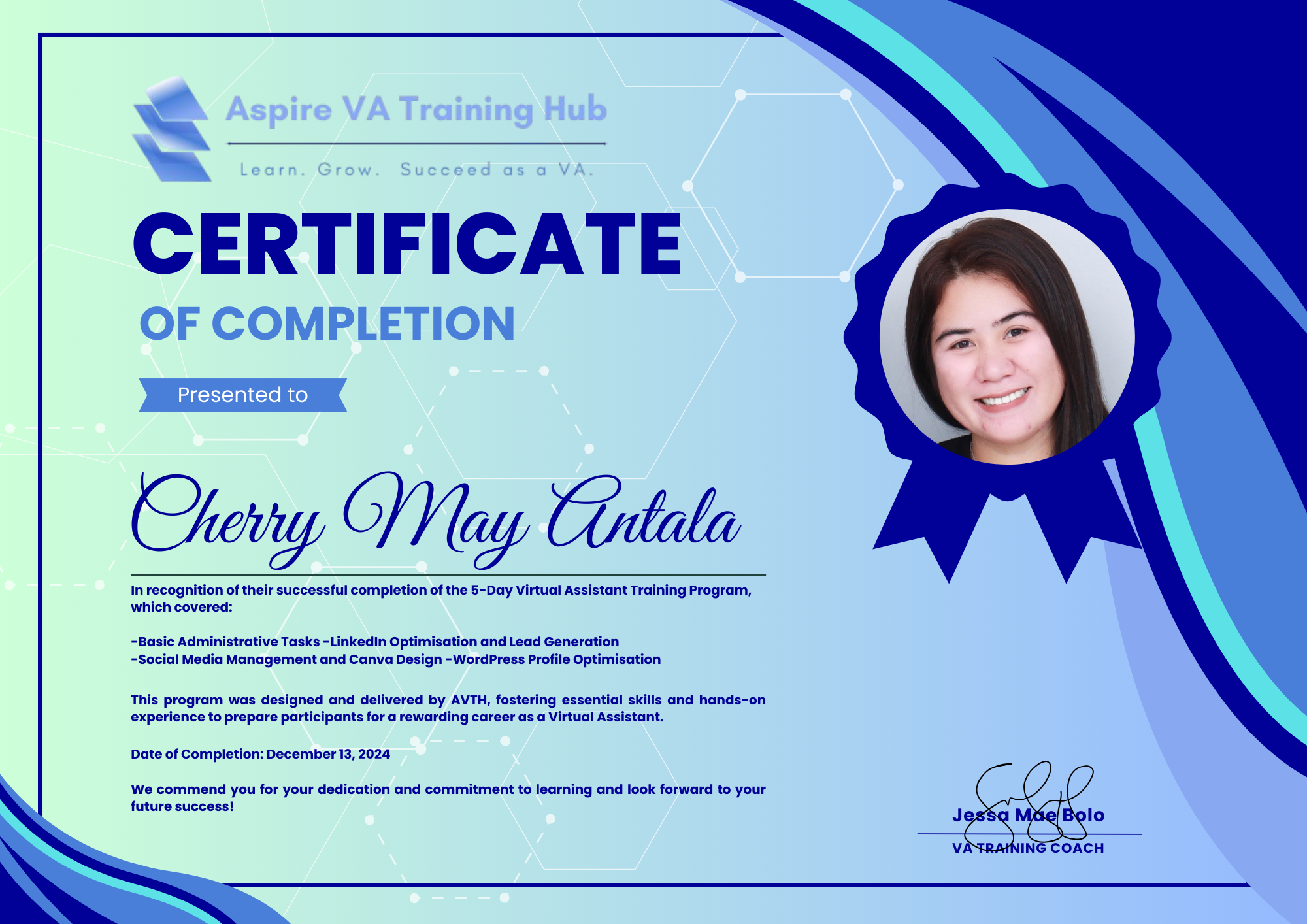 Virtual Assistant Training