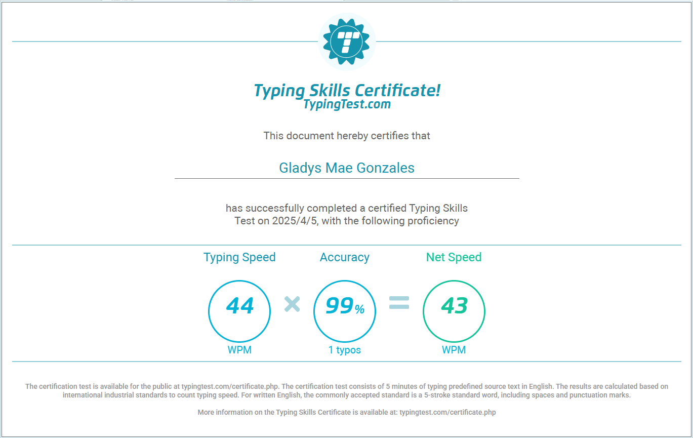 Typing Test