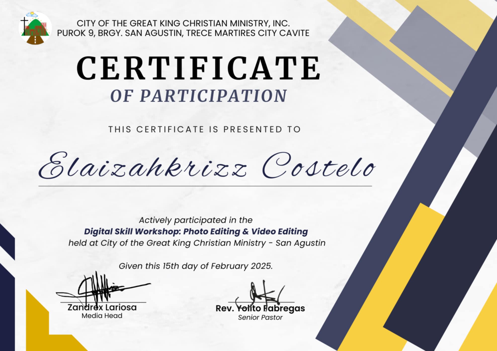Digital Skill Workshop: Photo Editing & Video Editing