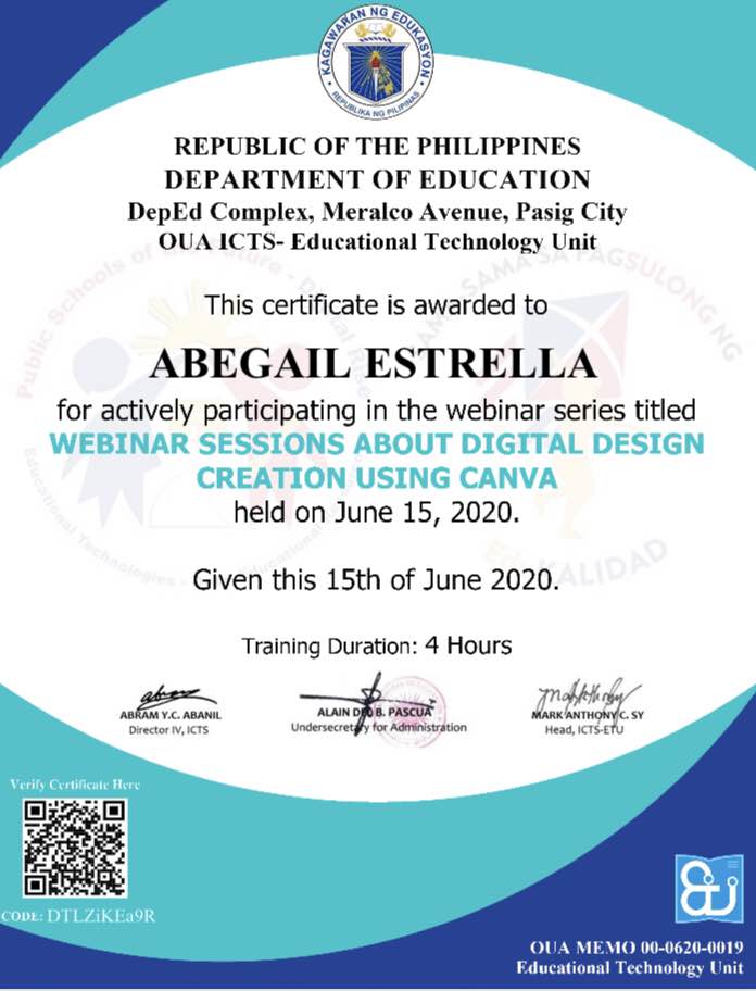 DEPED - Digital Design Creation Using CANVA