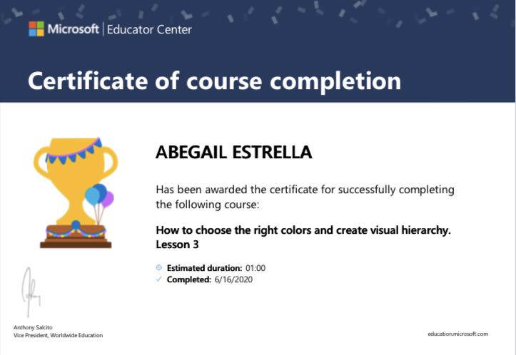 Microsft Choosing Right Colors and Creating Visual Hierarchy