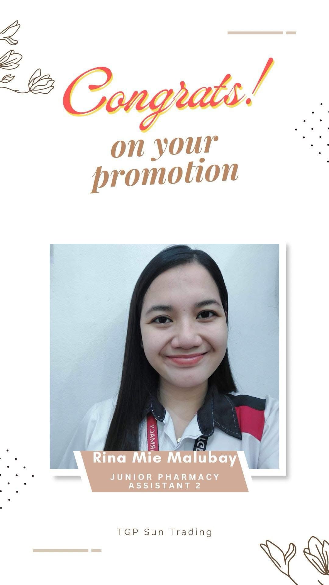 my promotion