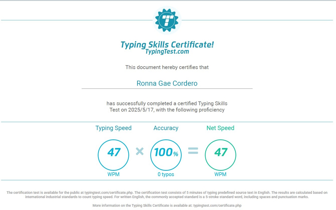 Typing Test