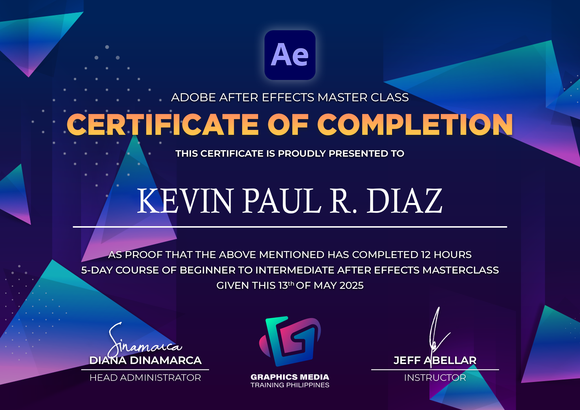 ADOBE AFTER EFFECTS MASTER CLASS