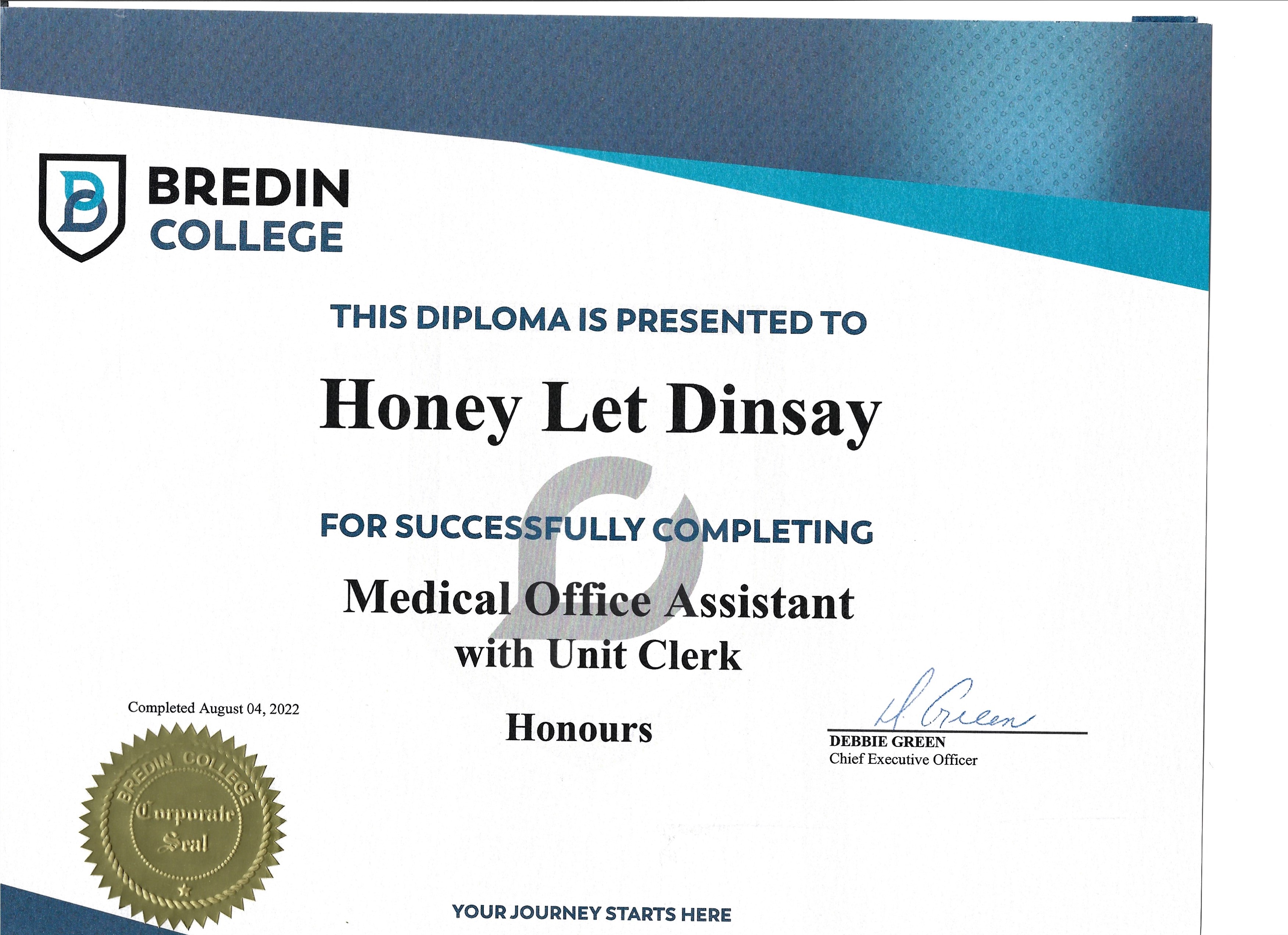 Medical Office Assistant