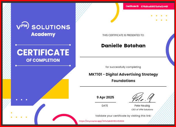 Digital Marketing Strategy Foundation