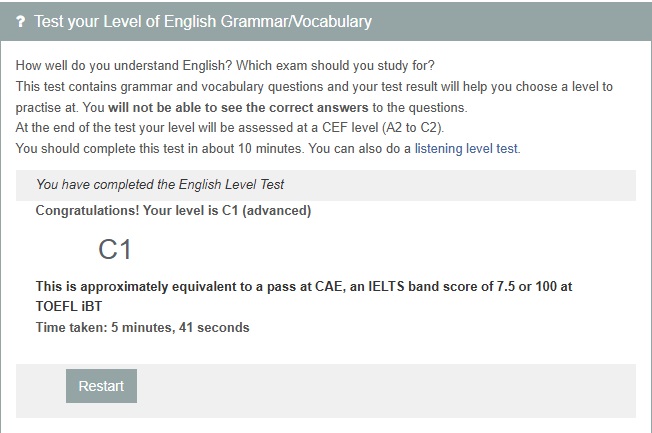 English Test