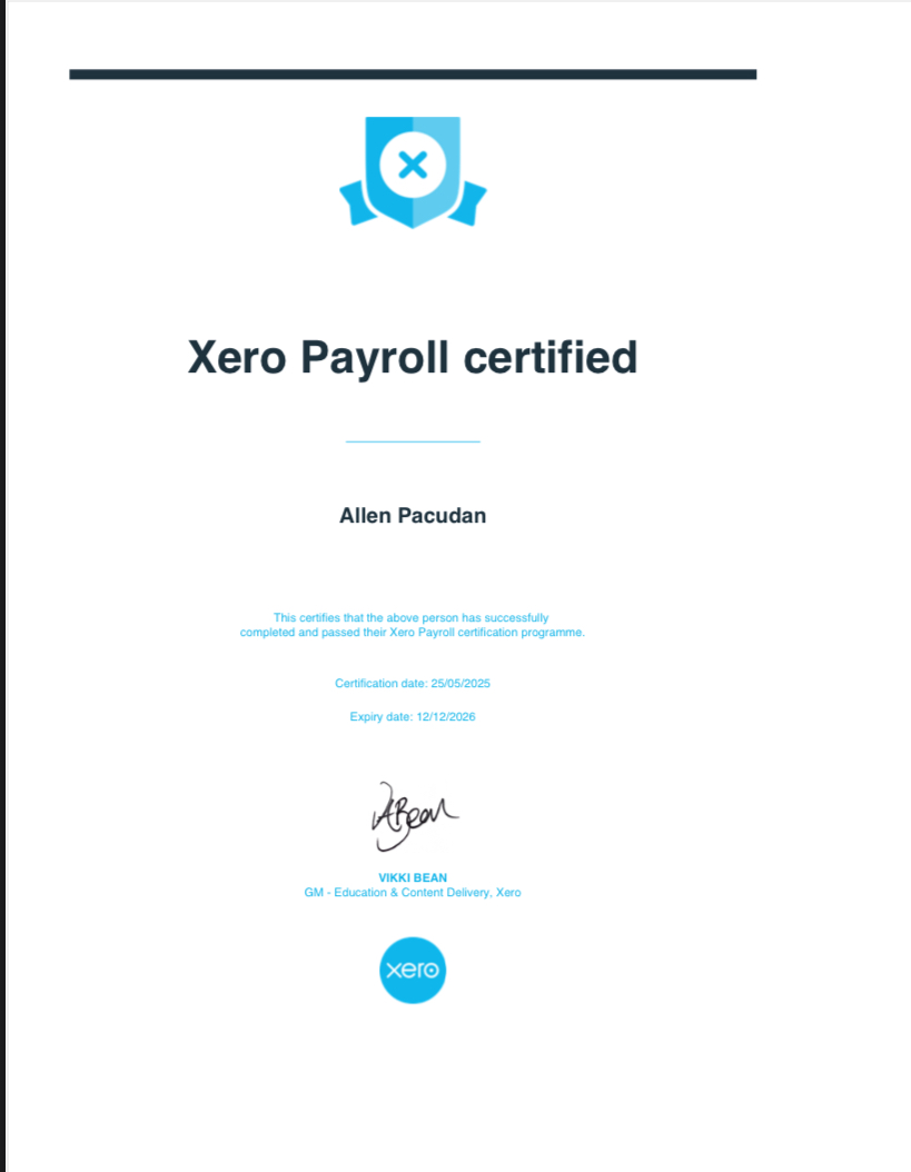 Xero Payroll