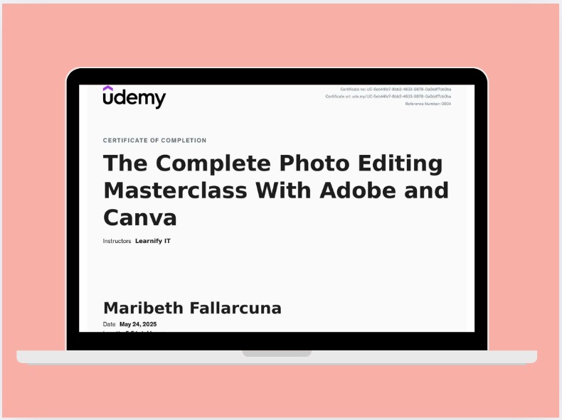 The  Complete Photo Editing Masterclass with Adobe & Canva