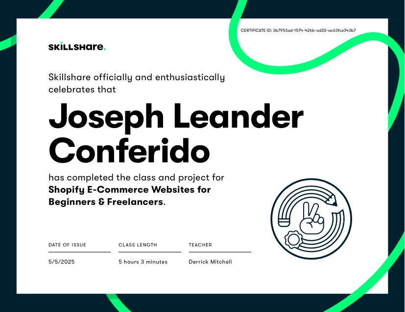 Shopify E-Commerce Websites for Beginners & Freelancers