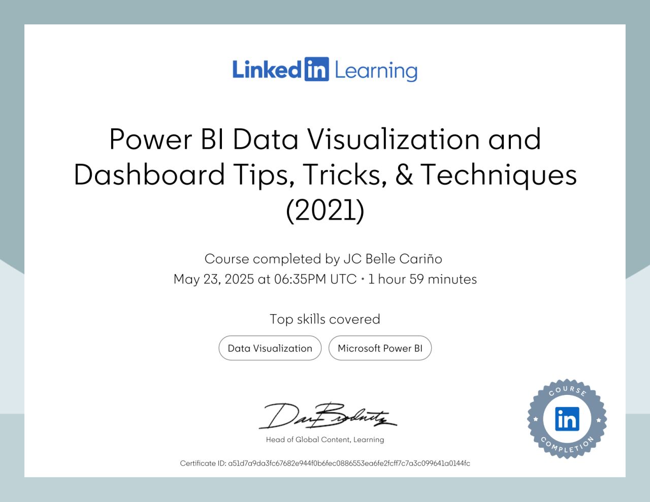 Power BI Data Visualization and Dashboard Tips, Tricks & Techniques - LinkedIn Learning