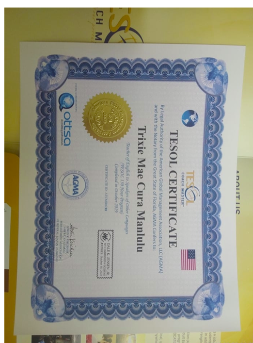 TESOL English Cert