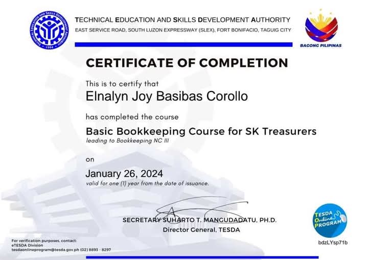Basic Bookkeeping Course