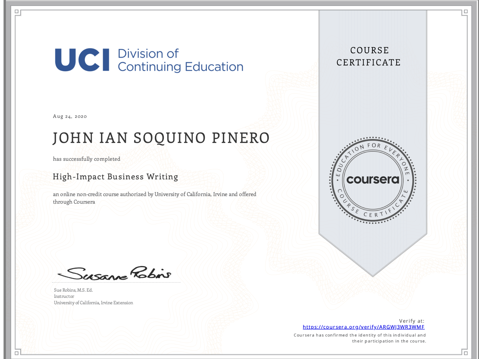 High-Impact Business Writing