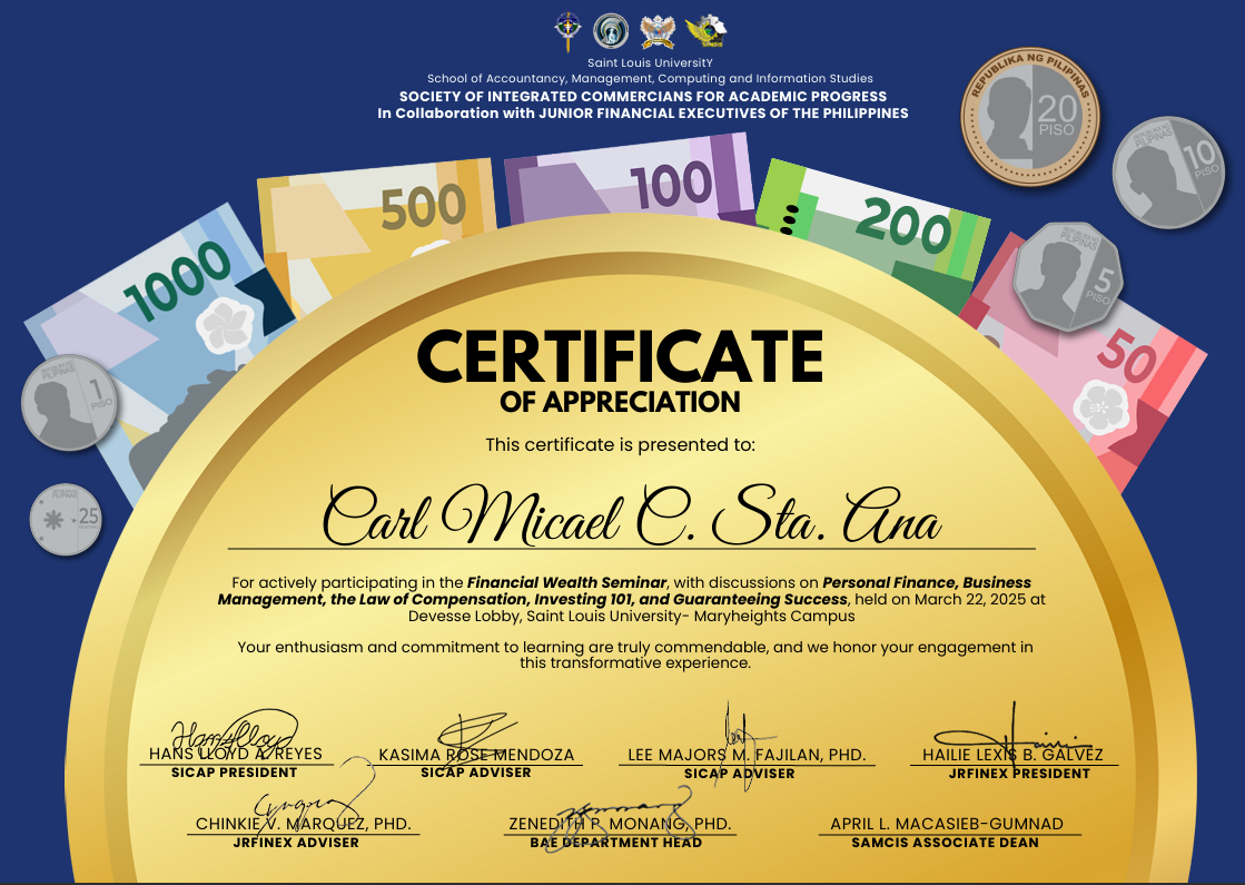 Financial Wealth seminar