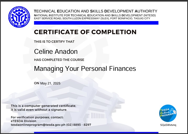 MANAGING FINANCES