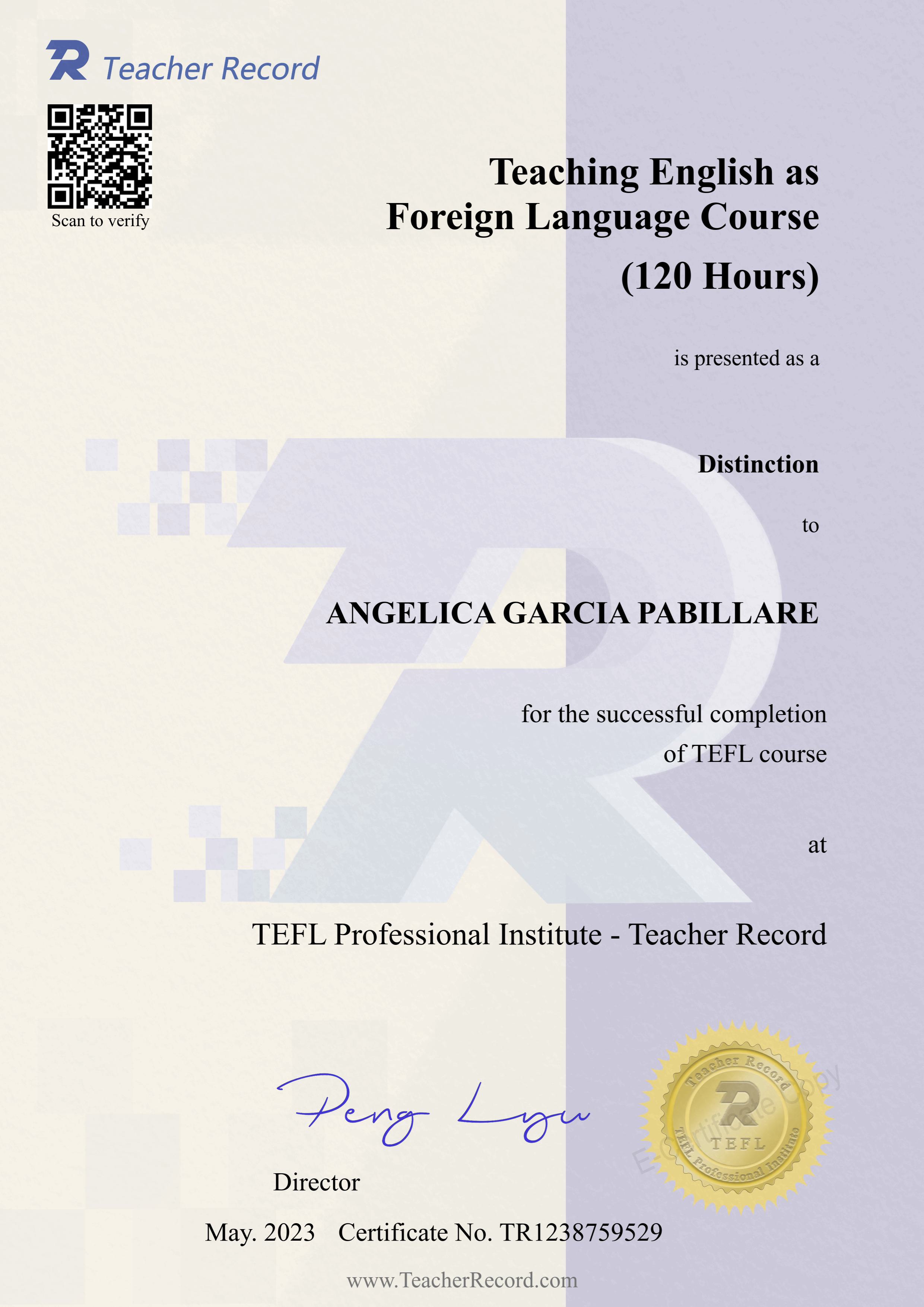 Teaching English as Foreign Language