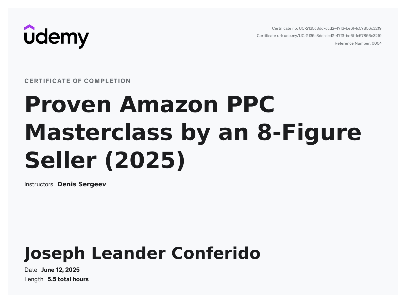 Amazon PPC Masterclass (2025)