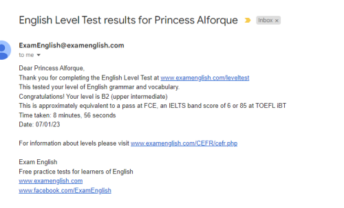 English Test