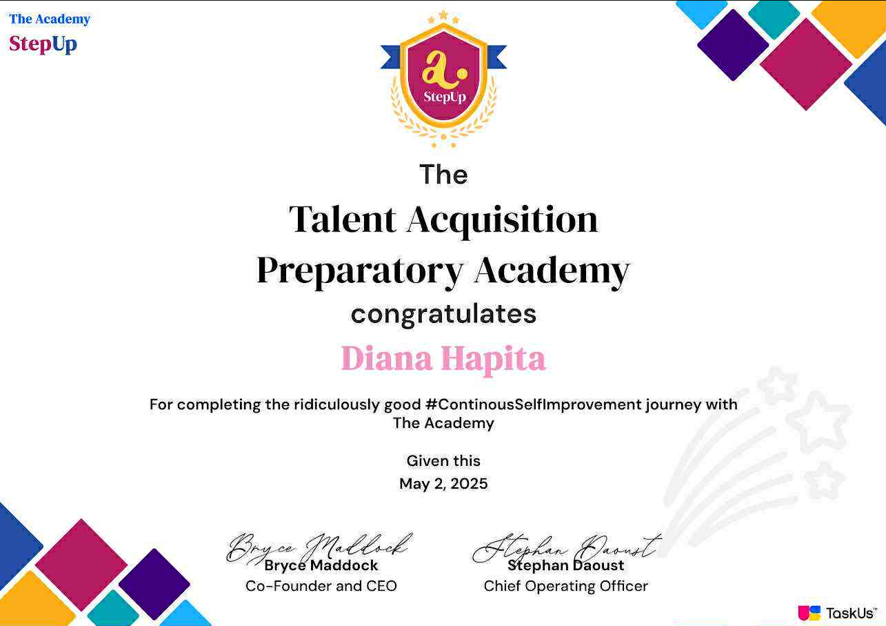 Talent Acquisition Skills Certification