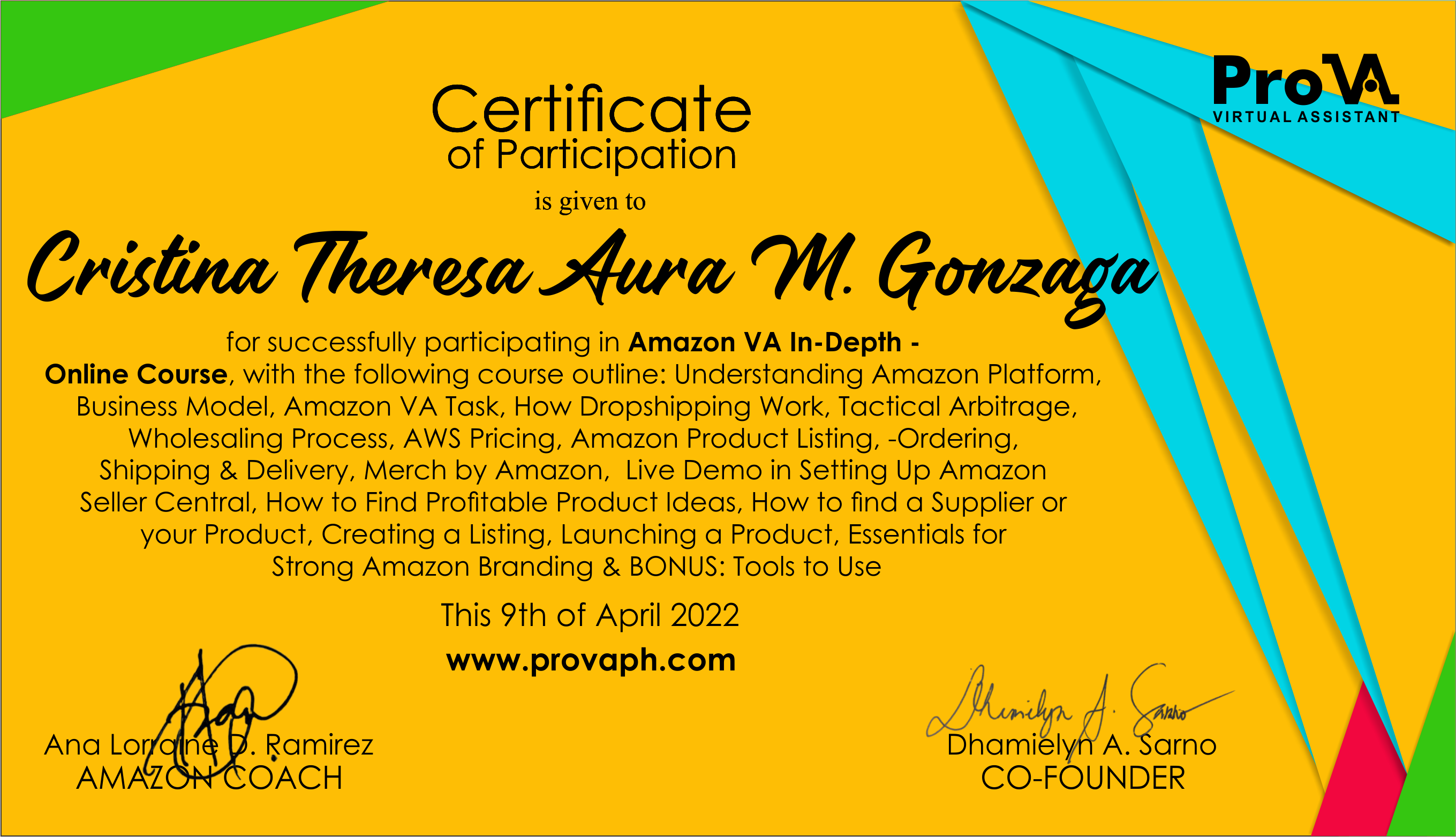 Amazon VA In-Depth Training