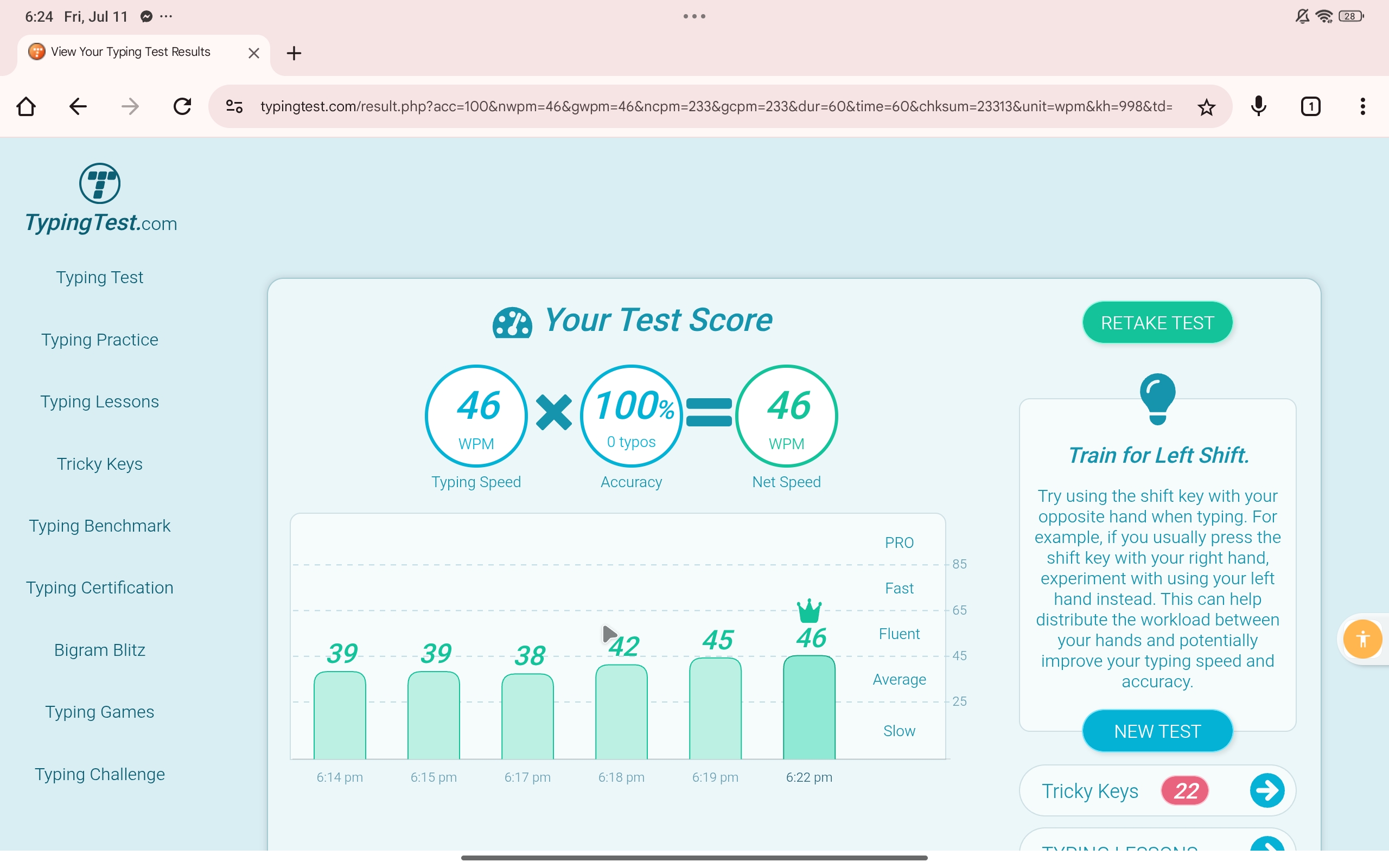 Typing Test