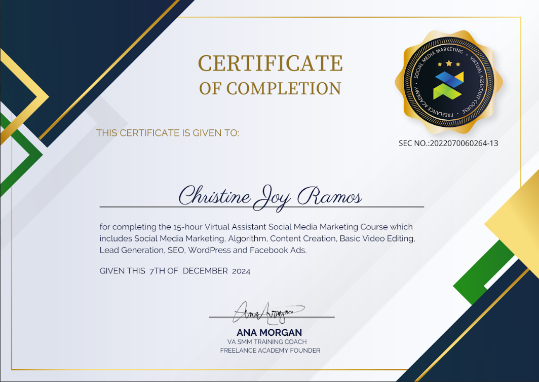 SOCIAL MEDIA MARKETING COURSE
