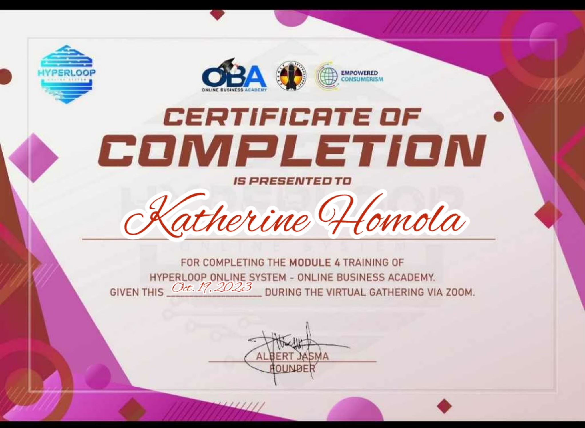 Digital Marketing Cert. Module 4