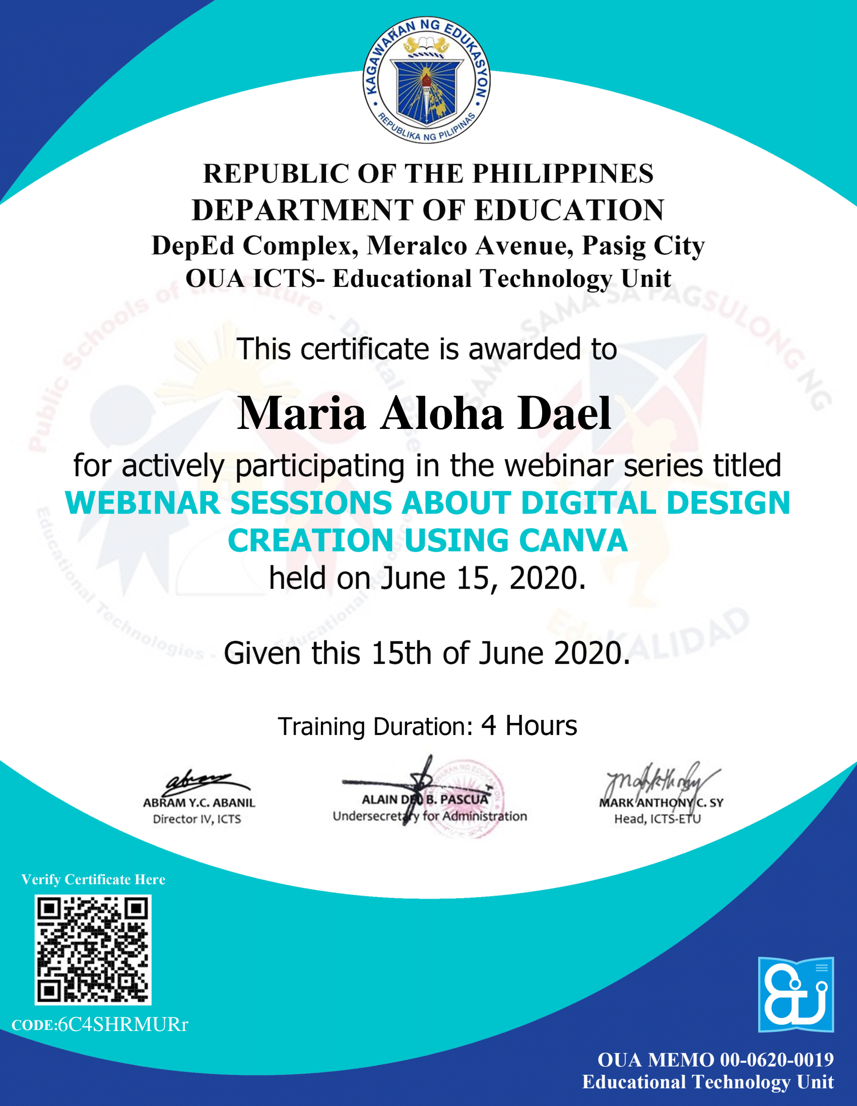 Canva Digital Design Creation Training