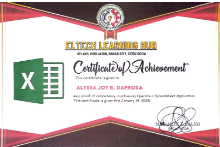 Operate  Spreadsheet  Application Training