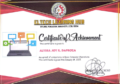 Basic Computer Operations Training