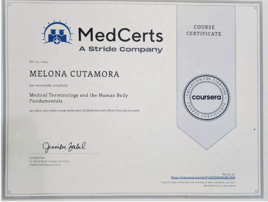 Medical Terminology and the Human Body Fundamentals