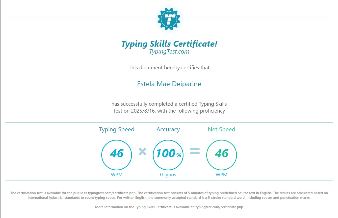 Typing Test