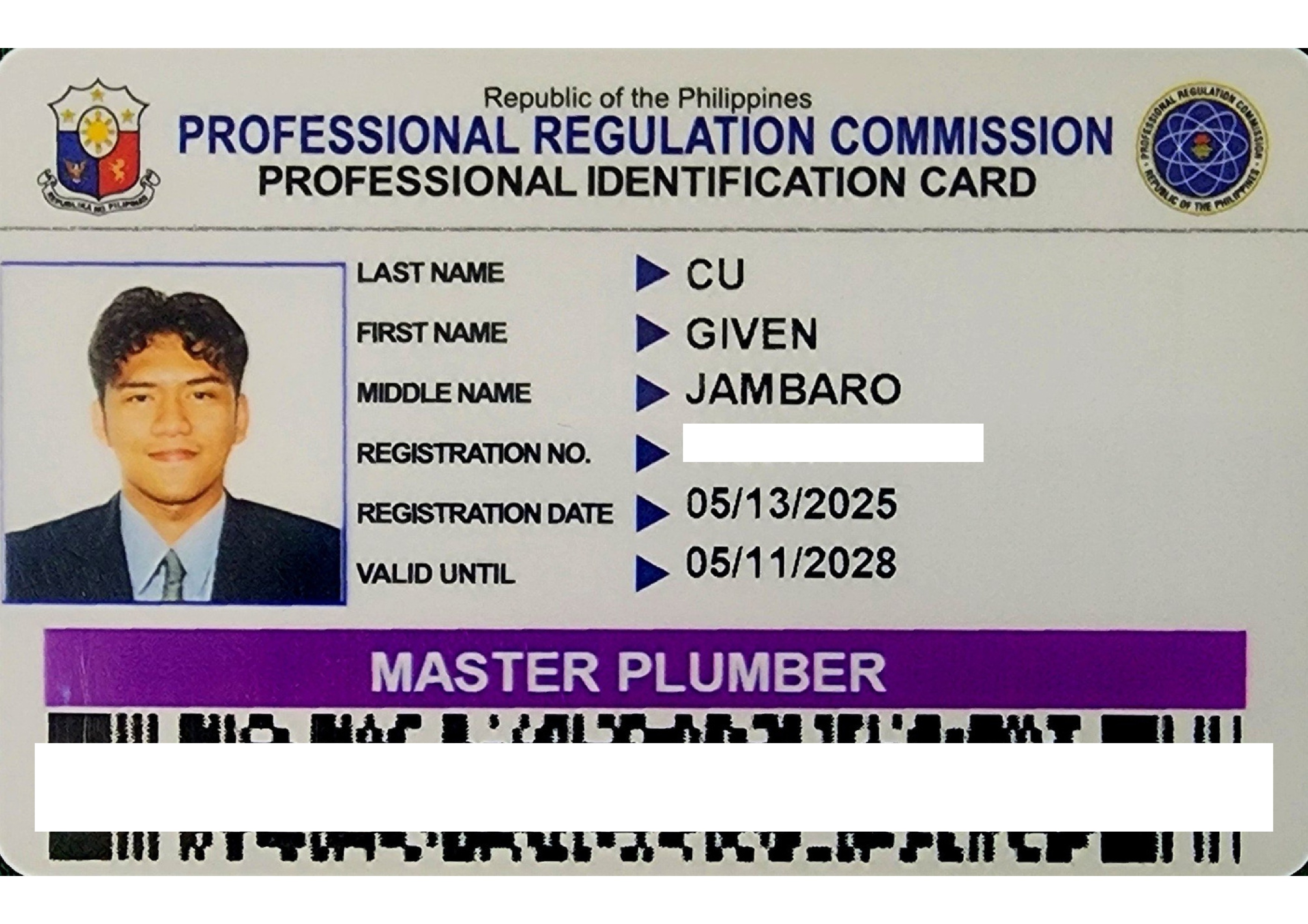 Master Plumber License