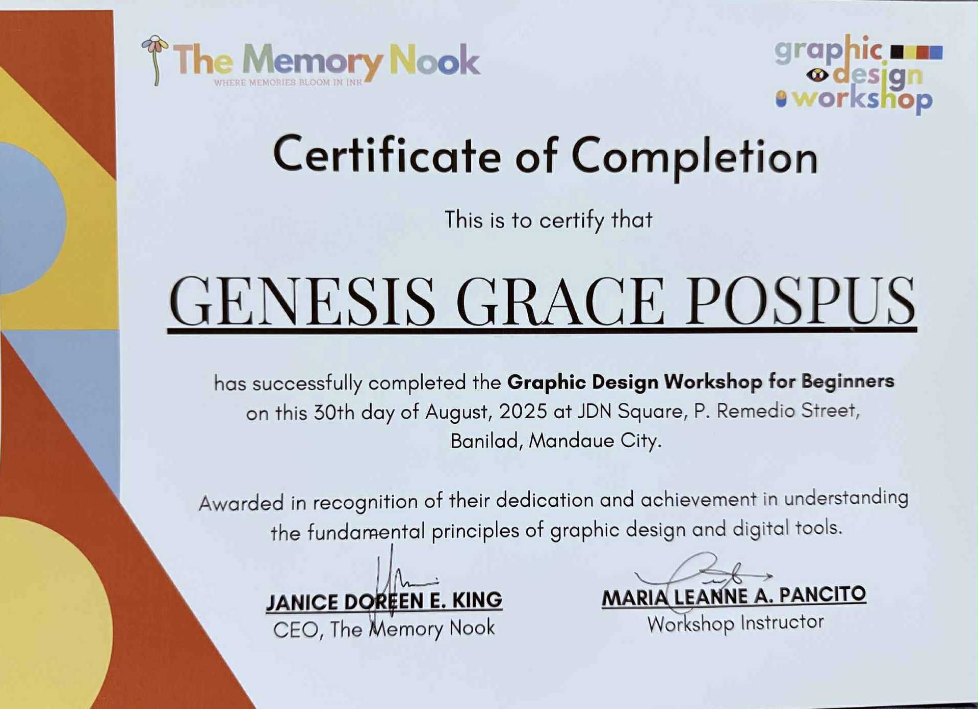 Graphic Design Workshop