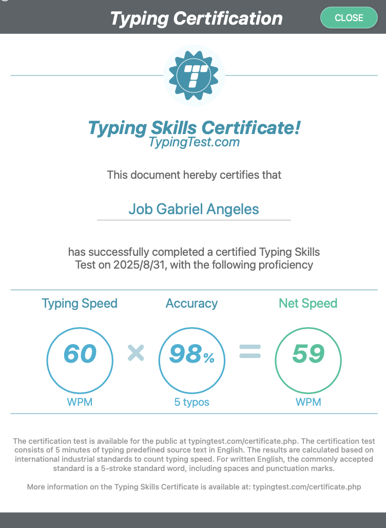 Typing Test