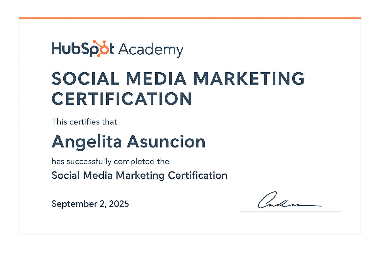 Social Media Marketing Certification