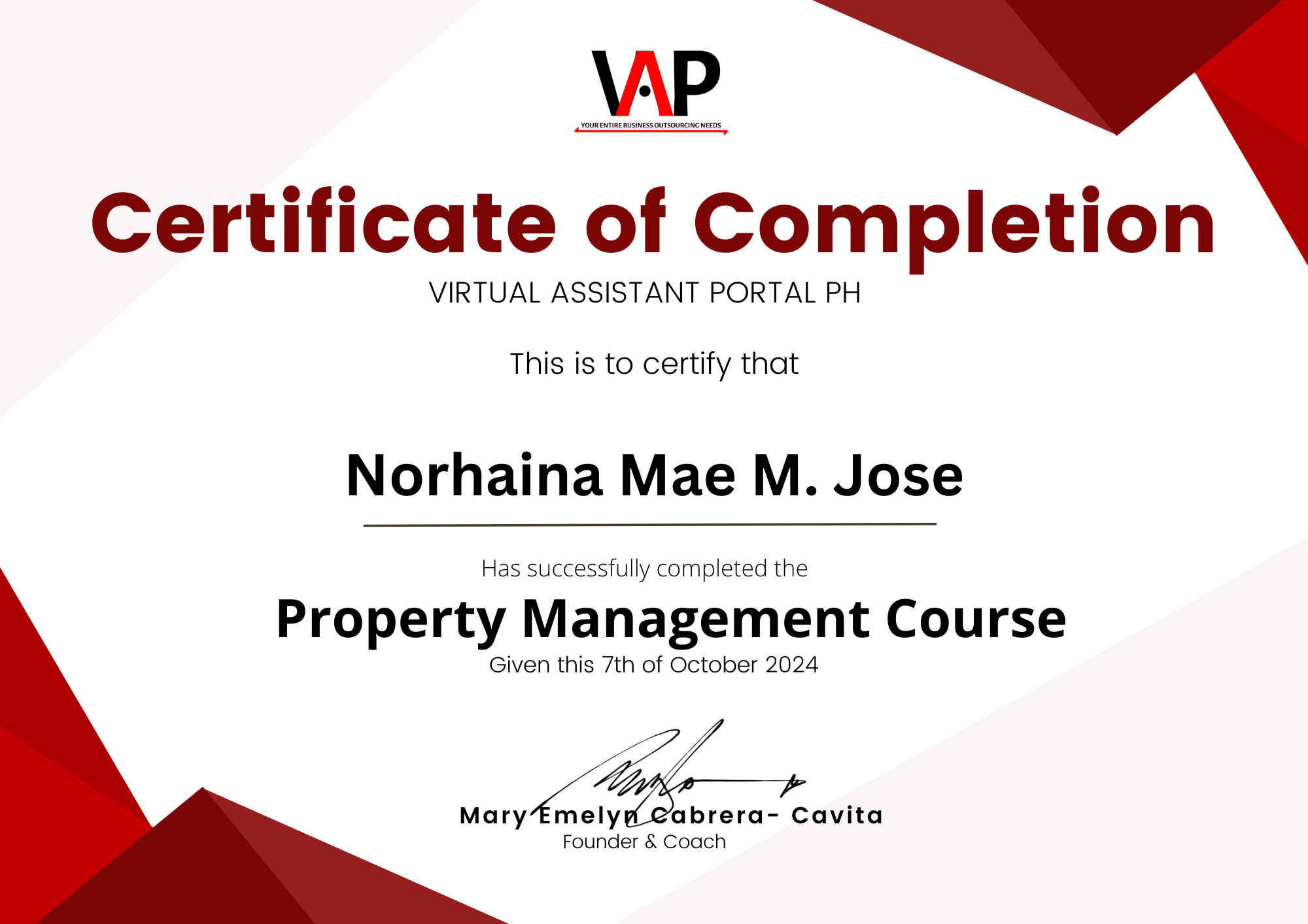 Property Management Course