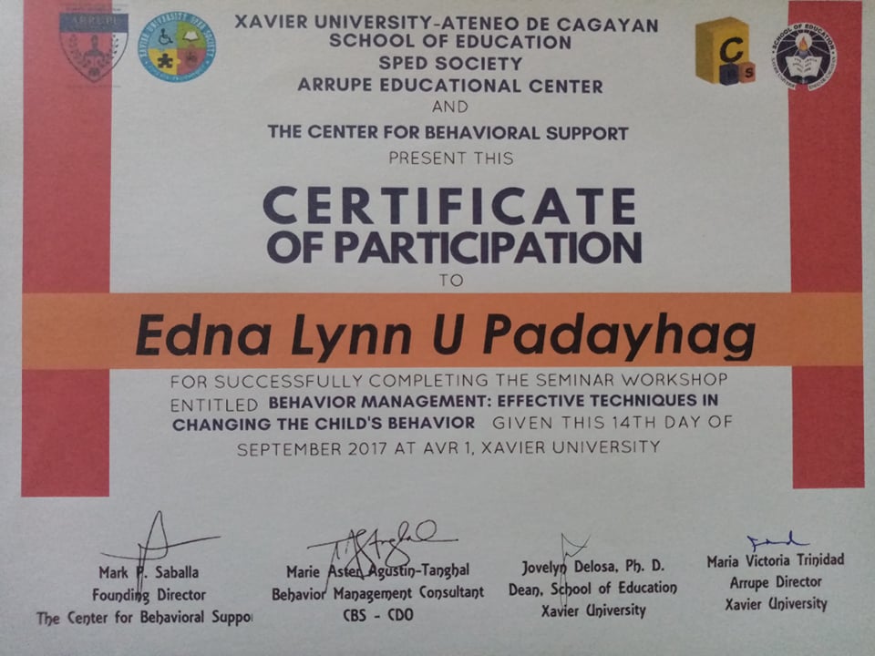 Behavior Management