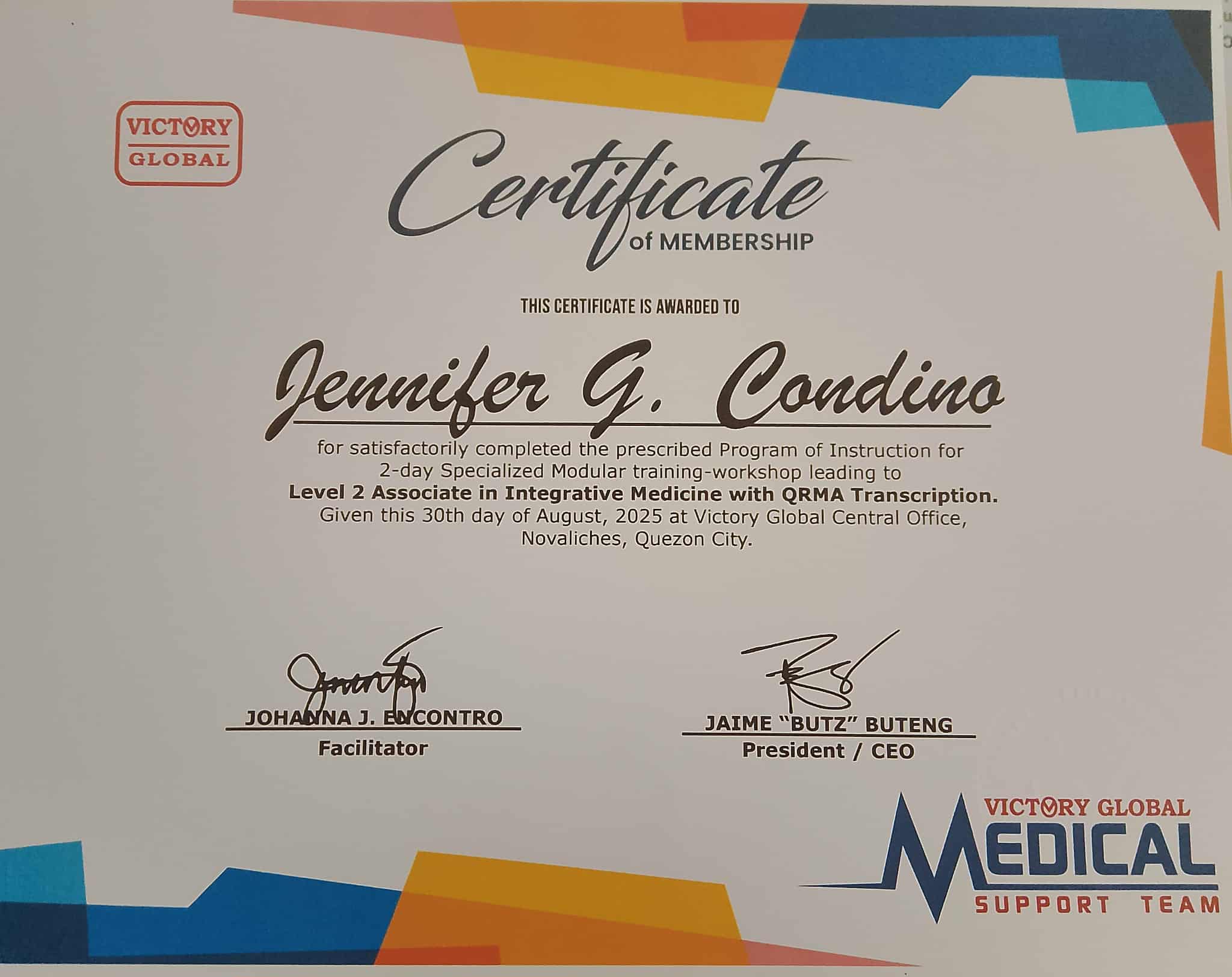 Associate Integrative Medicine with QRMA Transcription