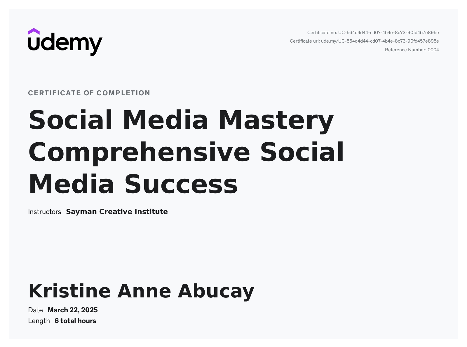 Social Media Mastery