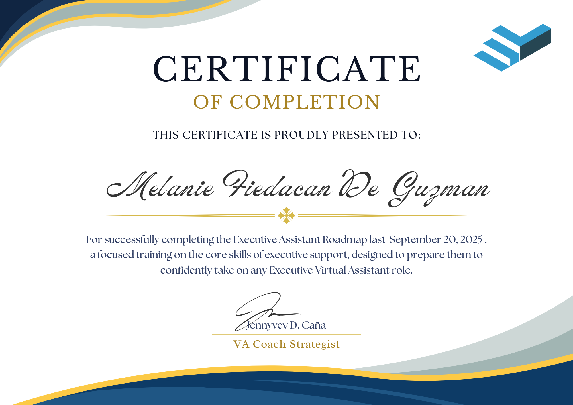 Executive Assistant Roadmap