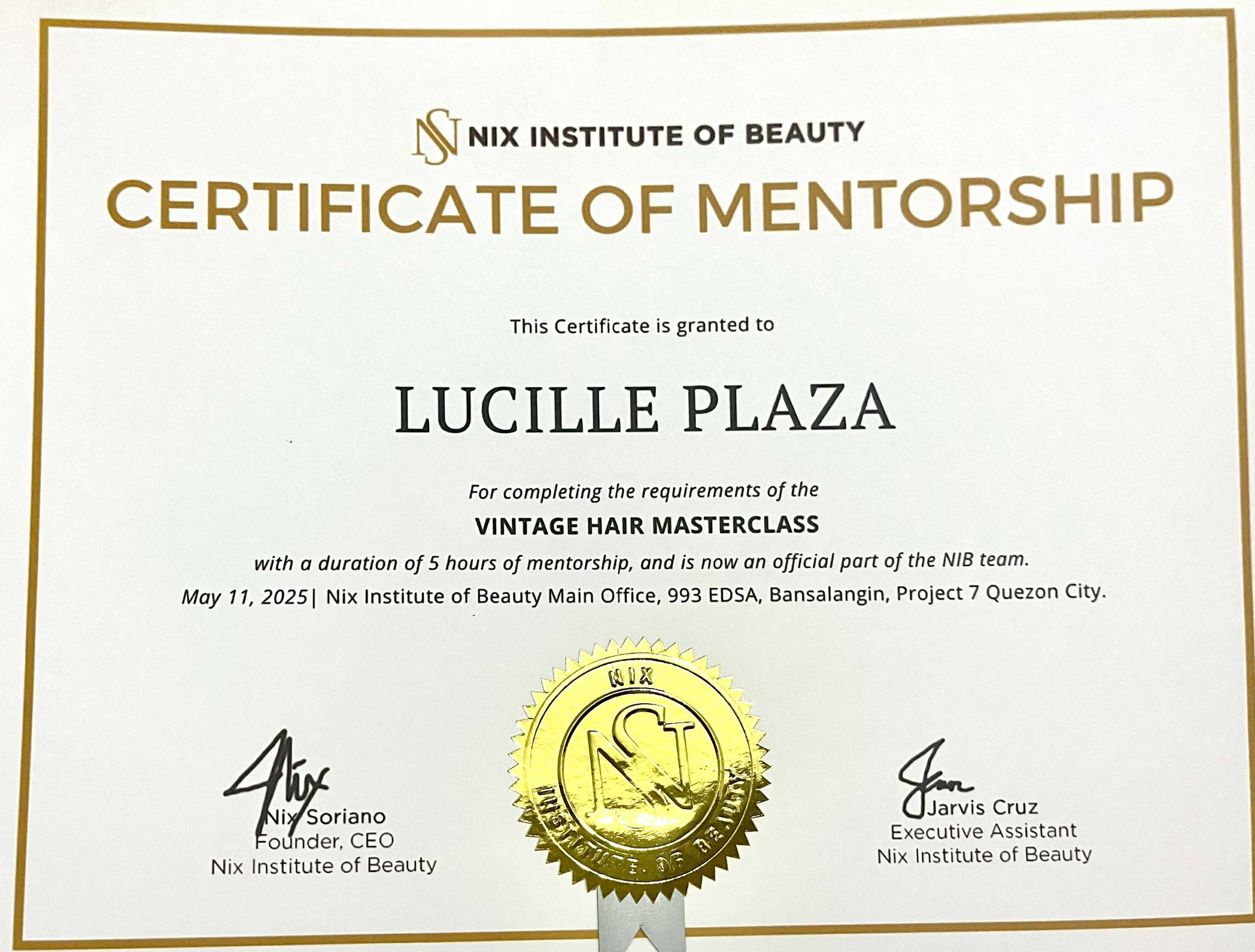 VINTAGE HAIR MASTERCLASS