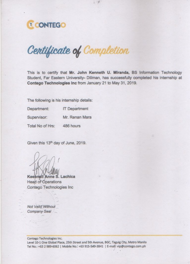 Contego Technologies Inc.