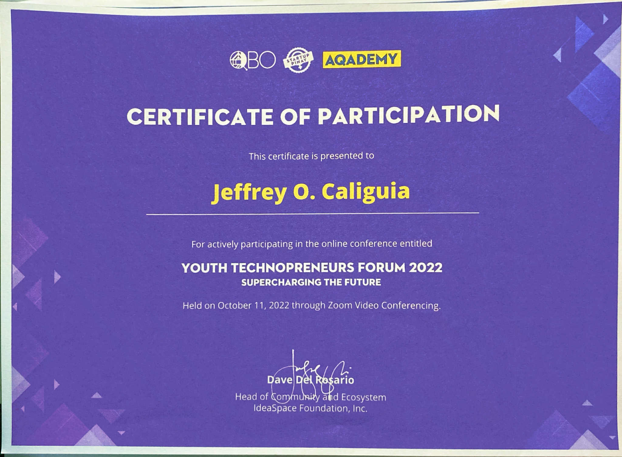 Youth Technopreneurs 2022