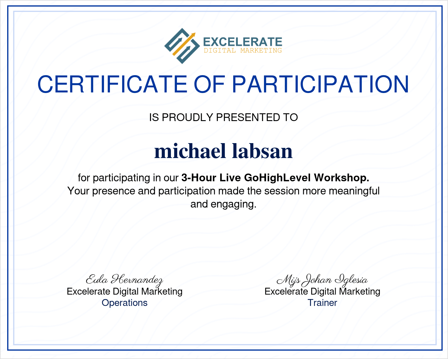 Go HighLevel Workshop