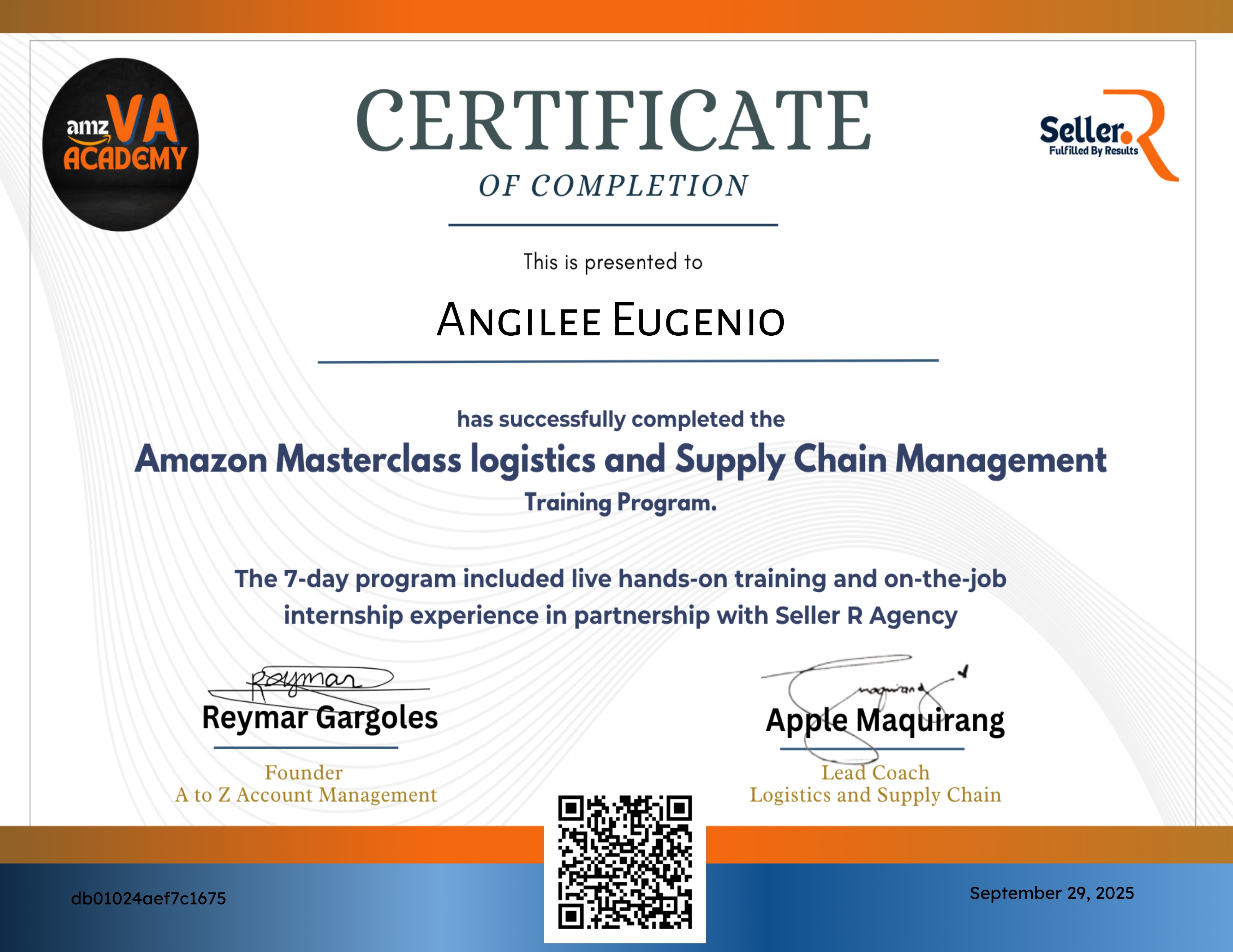 Amazon Masterclass Logistics and Supply Chain Management