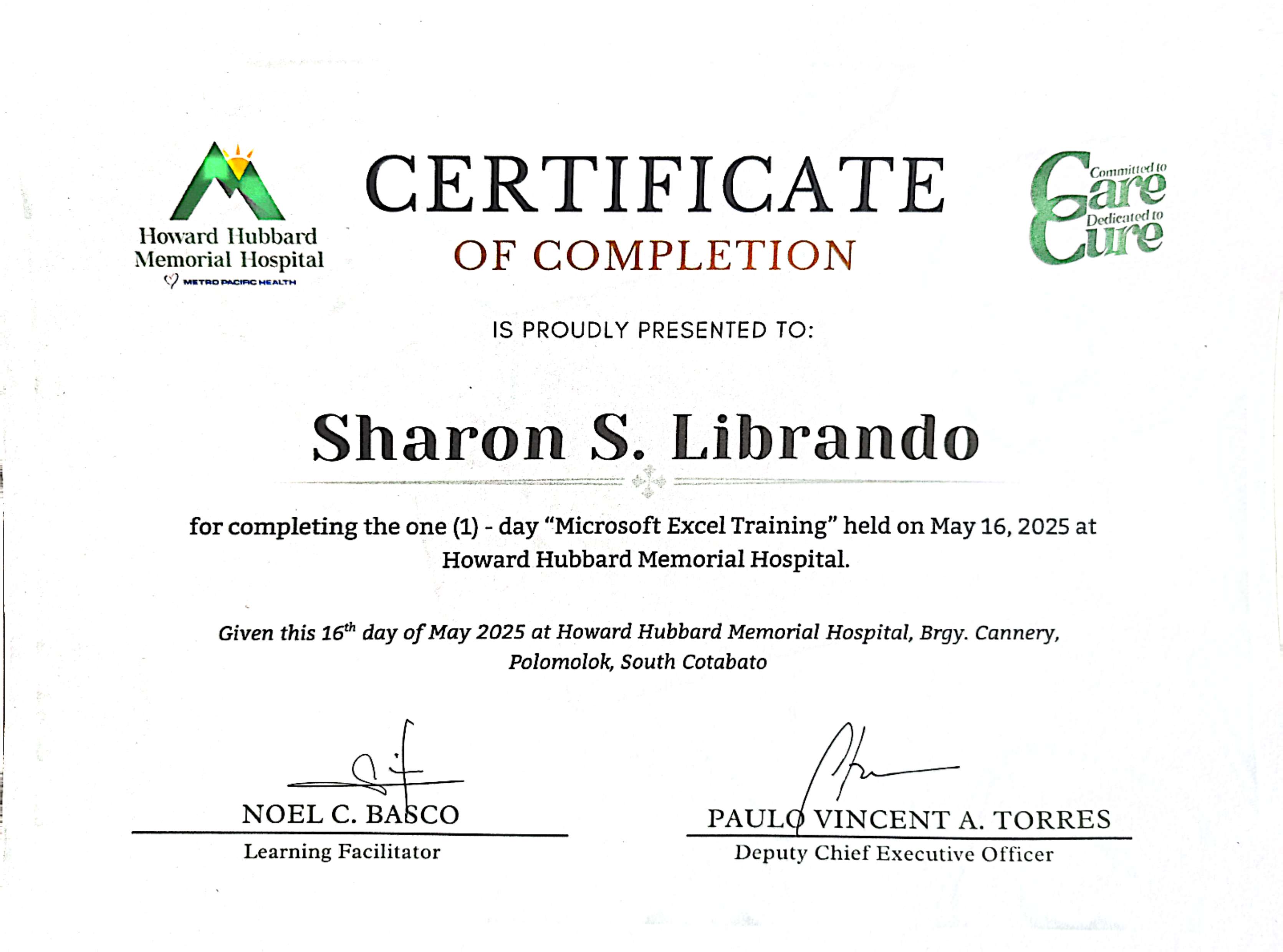 Advanced Excel Training